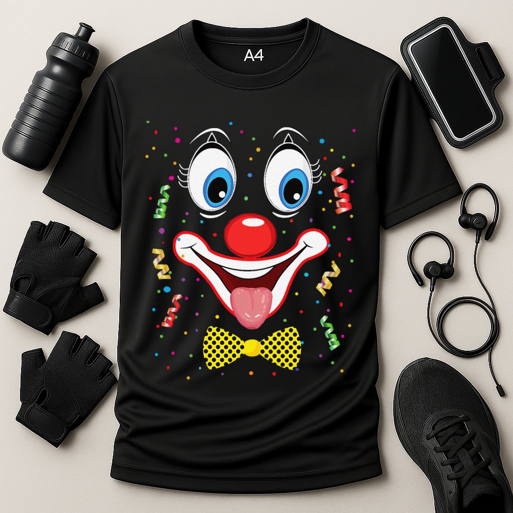 Carnival Clown Face Circus Carnivals Performance Shirt