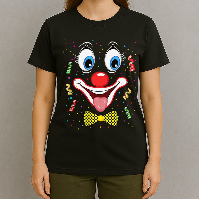 Carnival Clown Face Circus Carnivals T-Shirt