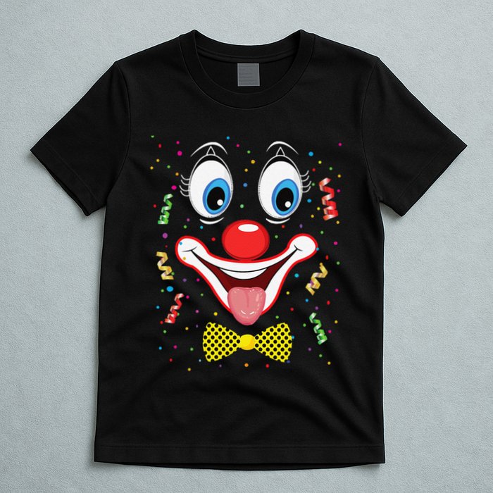 Carnival Clown Face Circus Carnivals T-Shirt