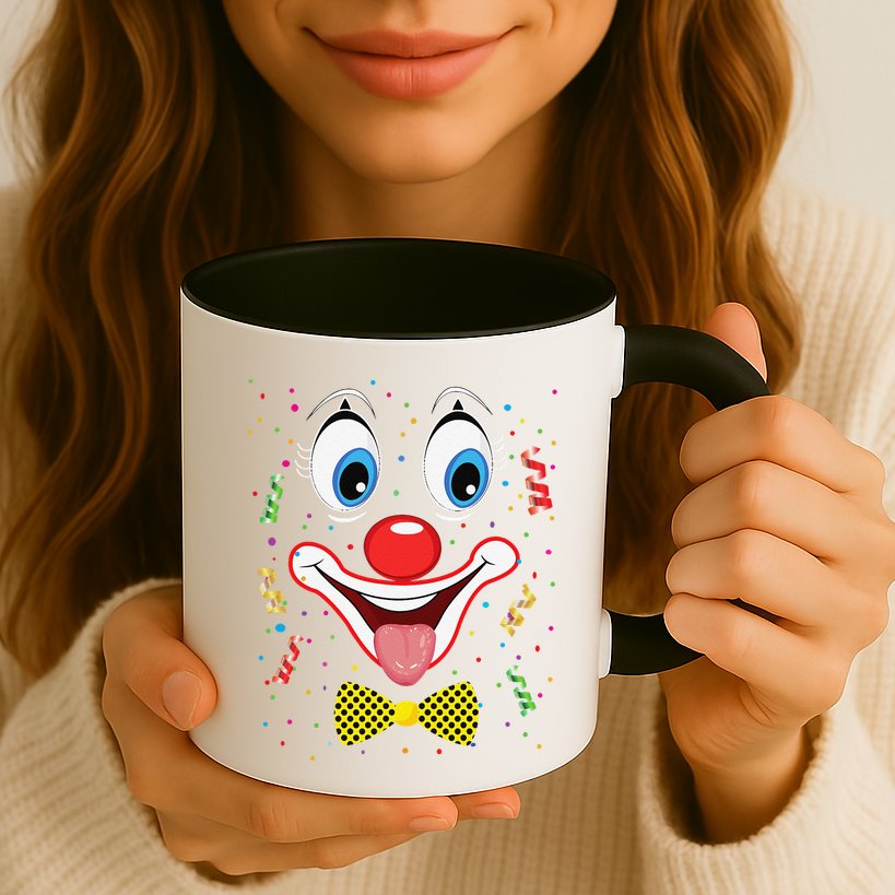 Carnival Clown Face Circus Carnivals Mug