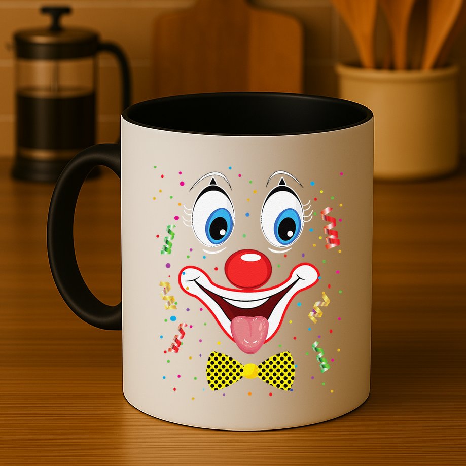 Carnival Clown Face Circus Carnivals Mug