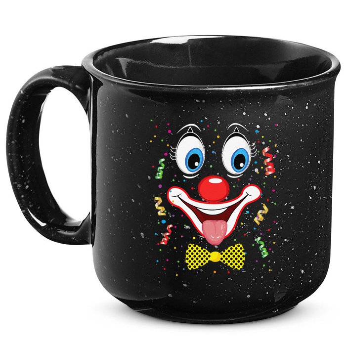 Carnival Clown Face Circus Carnivals 15oz Campfire Ceramic Mug