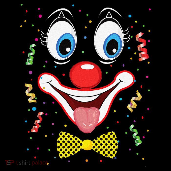 Carnival Clown Face Circus Carnivals Poster