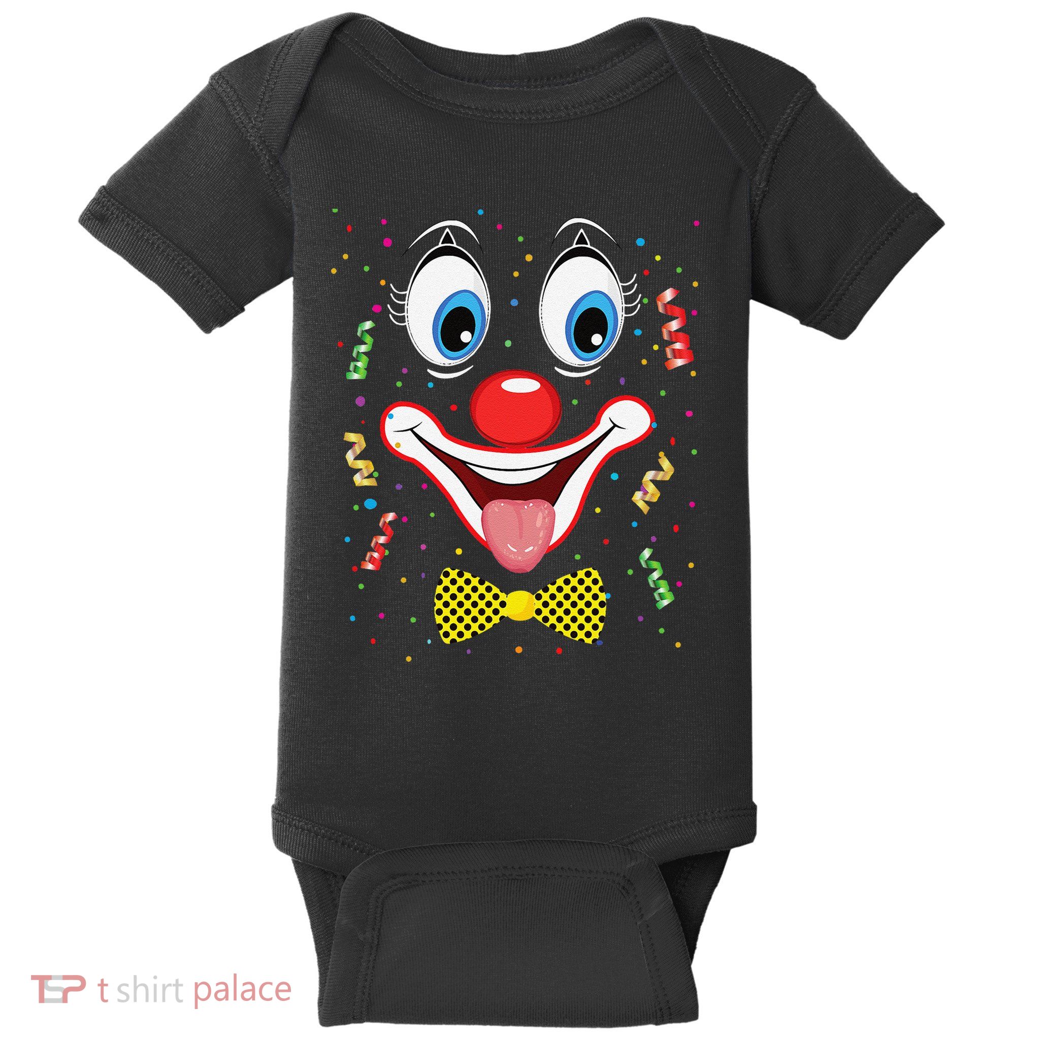 Carnival Clown Face Circus Carnivals Baby Bodysuit