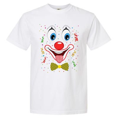 Carnival Clown Face Circus Carnivals Garment-Dyed Heavyweight T-Shirt