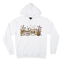 Coffee Cups Funny Dog Mom Cute Dog Paw Coffee Dog Lover Hoodie