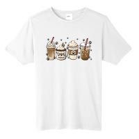 Coffee Cups Funny Dog Mom Cute Dog Paw Coffee Dog Lover Tall Fusion ChromaSoft Performance T-Shirt