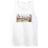 Coffee Cups Funny Dog Mom Cute Dog Paw Coffee Dog Lover PosiCharge Competitor Tank