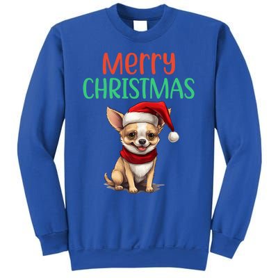 Chihuahua Christmas Funny Dog Santa Xmas Chihuahua Puppy Great Gift Sweatshirt