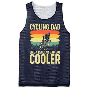 Cool Cycling For Dad Men Bicycling Bikers Bicycle Bike Rider Mesh Reversible Basketball Jersey Tank