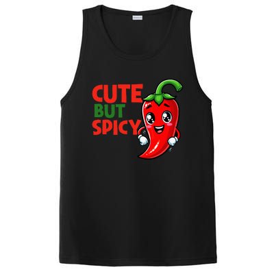 Cute Chili Funny Cute But Spicy PosiCharge Competitor Tank