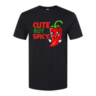 Cute Chili Funny Cute But Spicy Softstyle® CVC T-Shirt