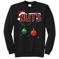 Couples Christmas Funny Christmas Gift For Couples Chest Nuts Boyfriend Husband Sweatshirt