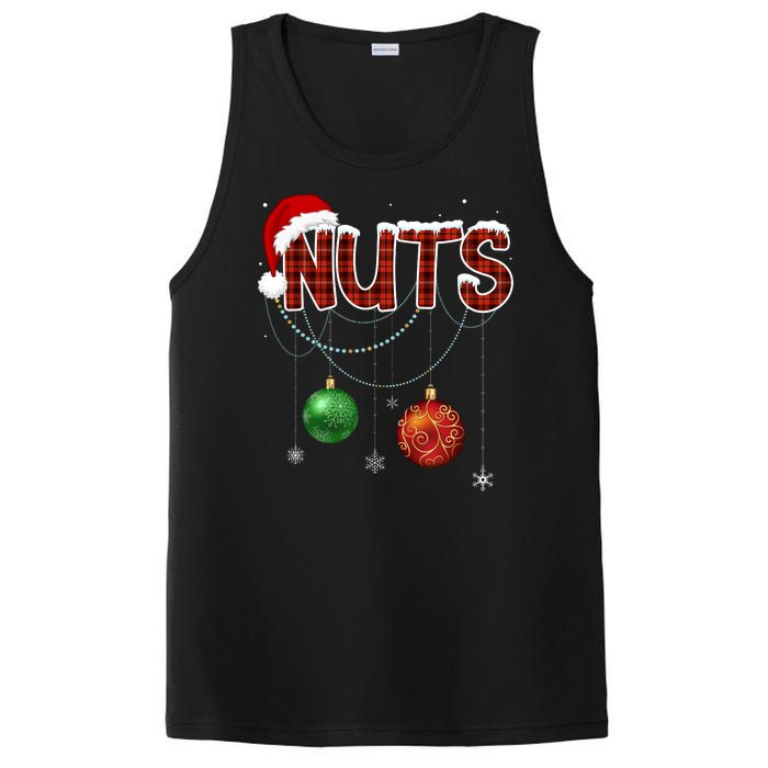 Couples Christmas Funny Christmas Gift For Couples Chest Nuts Boyfriend Husband PosiCharge Competitor Tank