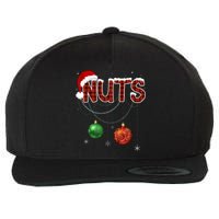 Couples Christmas Funny Christmas Gift For Couples Chest Nuts Boyfriend Husband Wool Snapback Cap