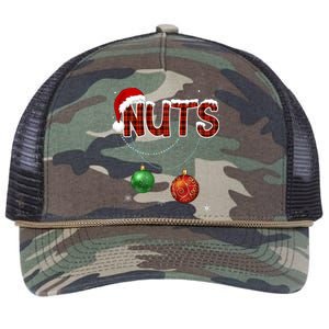 Couples Christmas Funny Christmas Gift For Couples Chest Nuts Boyfriend Husband Retro Rope Trucker Hat Cap