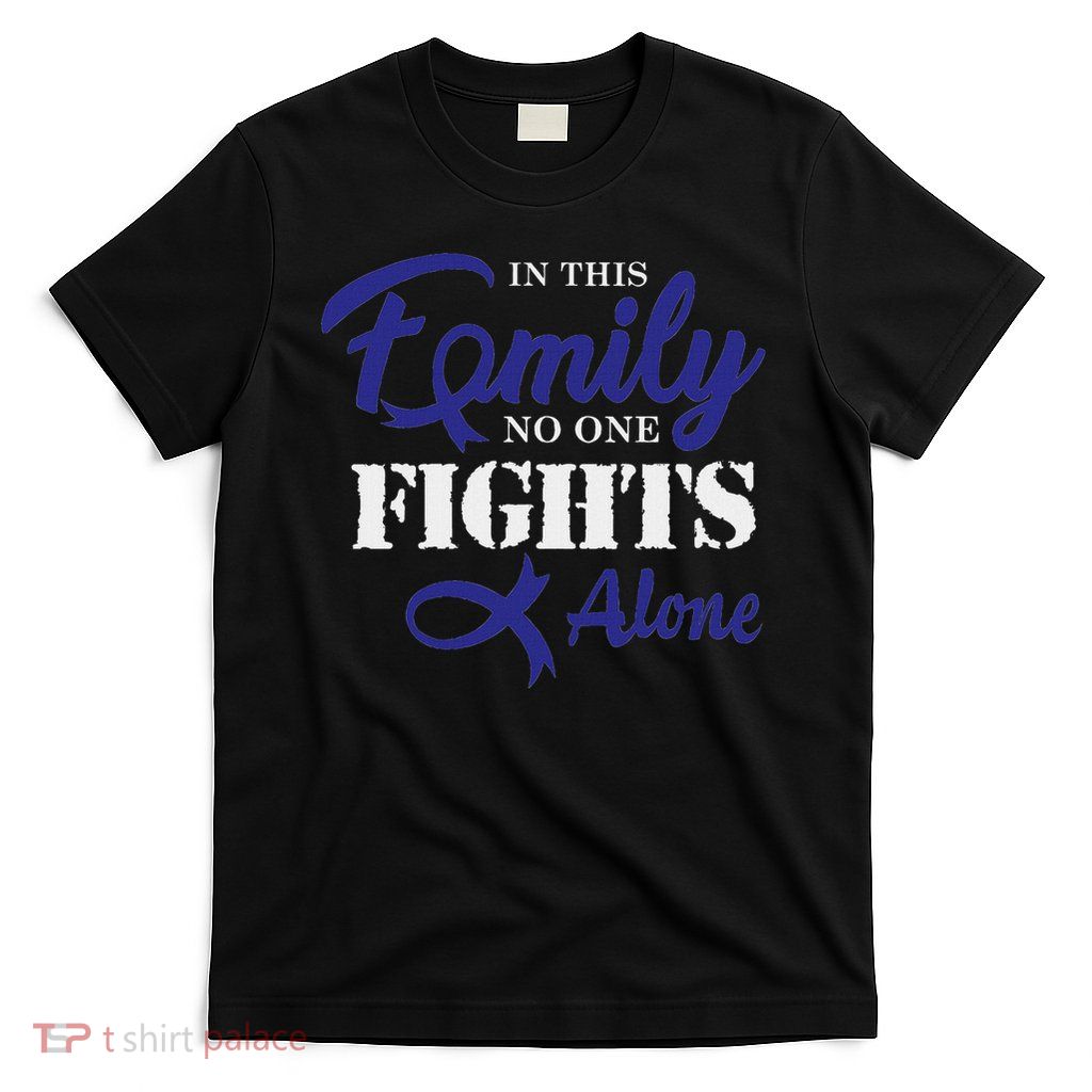 Colon Cancer Fight Cancer Ribbon T-Shirt