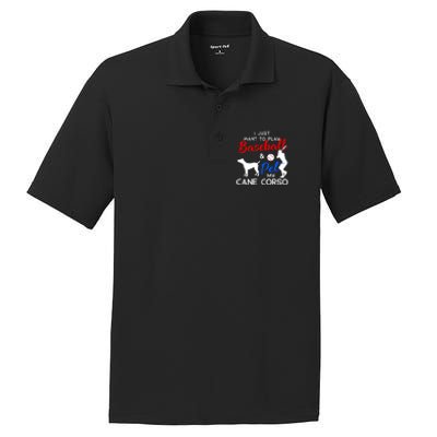 Cane Corso Funny Baseball Dog Owner Lover Xmas Gift PosiCharge RacerMesh Polo