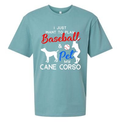 Cane Corso Funny Baseball Dog Owner Lover Xmas Gift Sueded Cloud Jersey T-Shirt