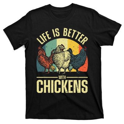 Cute Chicken For Wo Chicken Farmer Whisperer Lovers T-Shirt