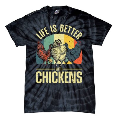 Cute Chicken For Wo Chicken Farmer Whisperer Lovers Tie-Dye T-Shirt