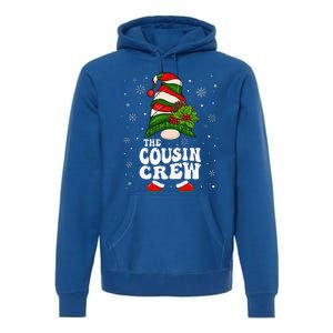 Cousin Crew Funny Matching Family Christmas Pajama Premium Hoodie