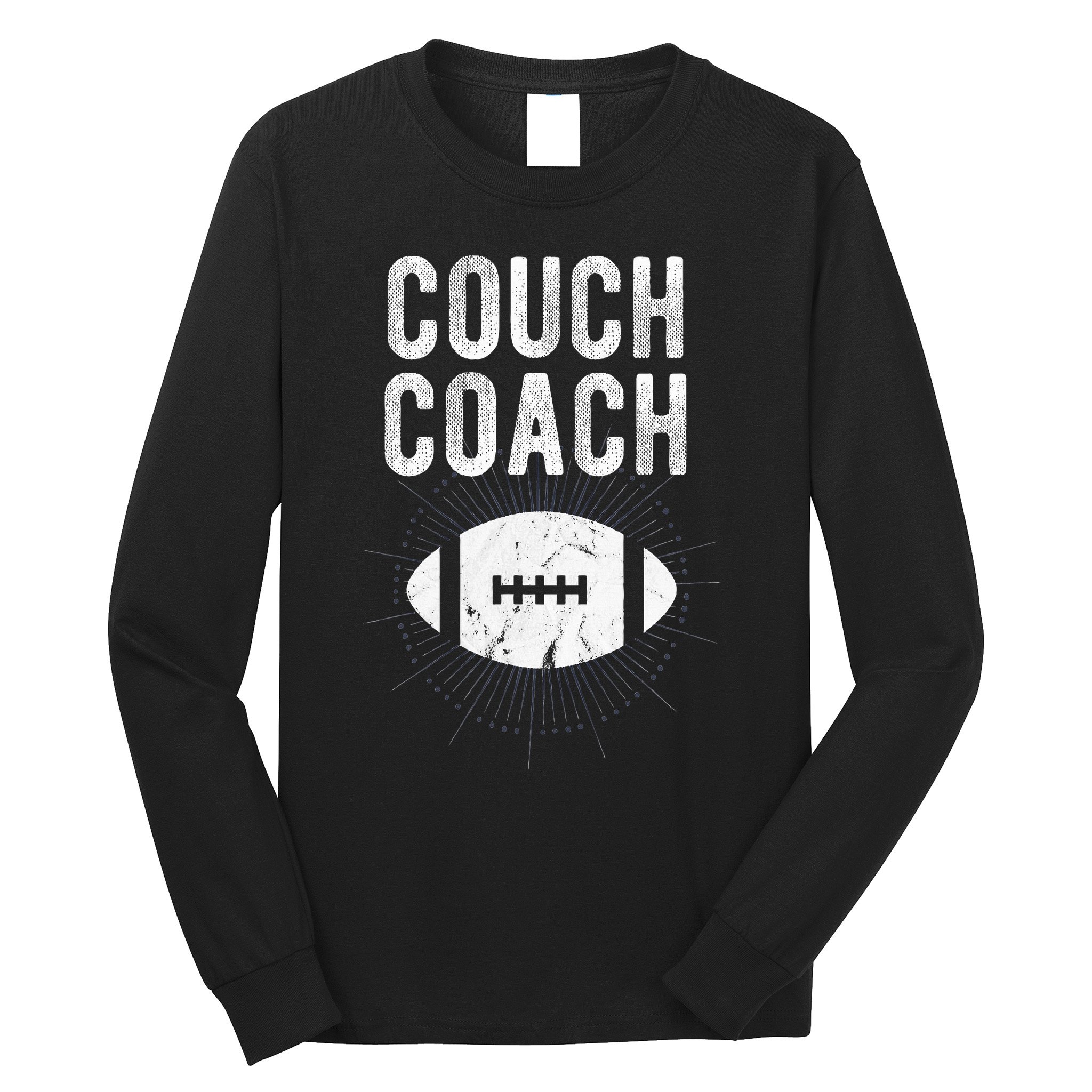 Couch Coach Football Long Sleeve Shirt