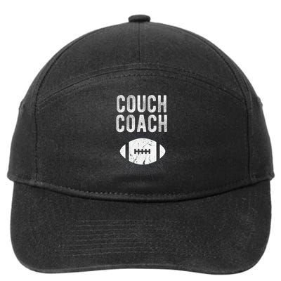 Couch Coach Football 7-Panel Snapback Hat