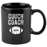 Couch Coach Football 11oz C Handle Ceramic Mug