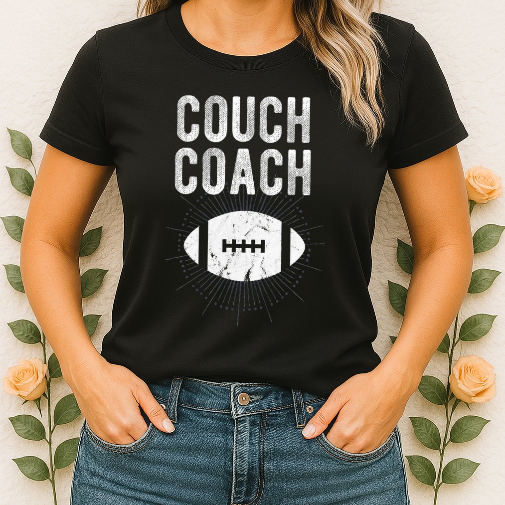 Couch Coach Football Womens T-Shirt