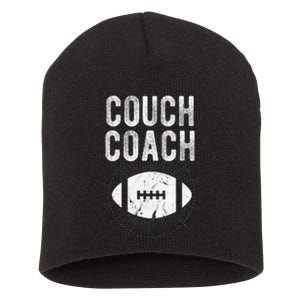 Couch Coach Football Short Acrylic Beanie