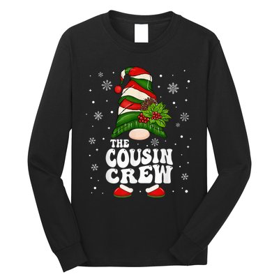 Cousin Crew Funny Matching Family Christmas Pajama Long Sleeve Shirt