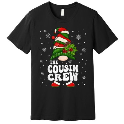 Cousin Crew Funny Matching Family Christmas Pajama Premium T-Shirt