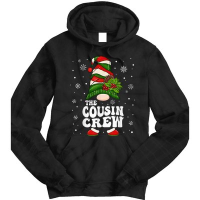 Cousin Crew Funny Matching Family Christmas Pajama Tie Dye Hoodie