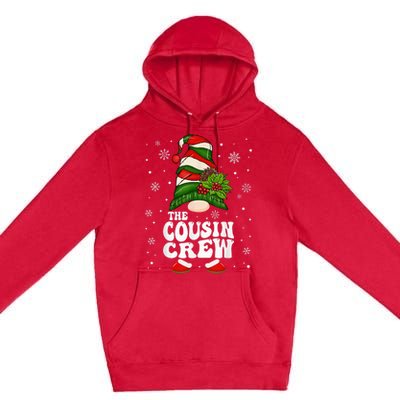 Cousin Crew Funny Matching Family Christmas Pajama Premium Pullover Hoodie