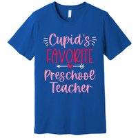 Cute Cupid's Favorite Preschool Teacher Valentine's Day Gift Premium T-Shirt