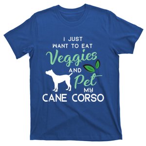 Cane Corso Funny Vegan Dog Lover Owner Xmas Birthday Gift T-Shirt