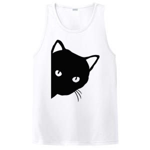 Cute Cat Face PosiCharge Competitor Tank