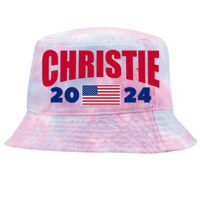 Chris Christie For President 2024 Election Tie-Dyed Bucket Hat