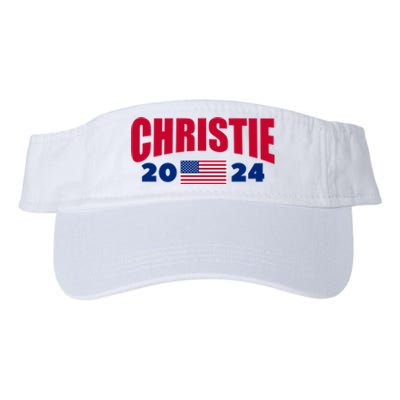 Chris Christie For President 2024 Election Valucap Bio-Washed Visor