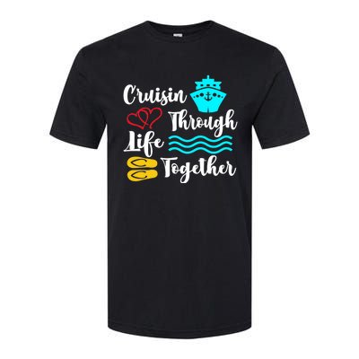 Couples Cruise For Newlyweds & Longtime Couples Holiday Softstyle® CVC T-Shirt