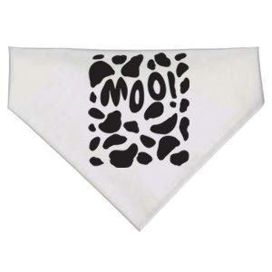 Cow Costume Funny Cute Calf Halloween USA-Made Doggie Bandana