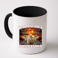 Capybara Commander Funny Capybara Warrior Mug