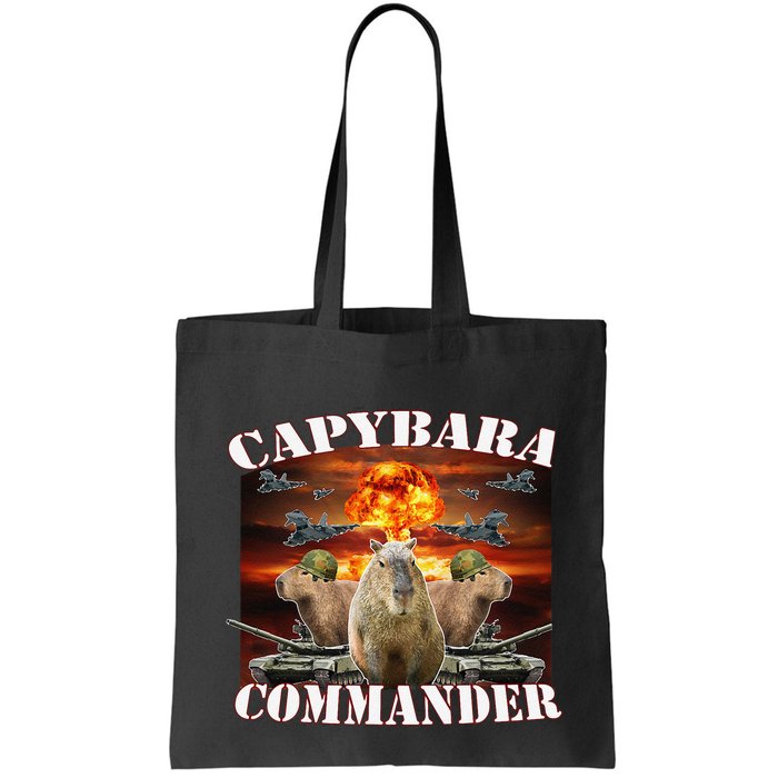 Capybara Commander Funny Capybara Warrior Bag