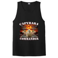 Capybara Commander Funny Capybara Warrior PosiCharge Competitor Tank