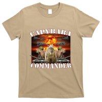 Capybara Commander Funny Capybara Warrior T-Shirt
