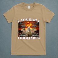 Capybara Commander Funny Capybara Warrior T-Shirt