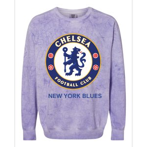 Cool Chelsea Football Club New York Blues Colorblast Crewneck Sweatshirt