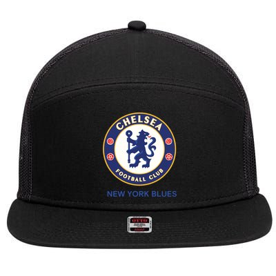 Cool Chelsea Football Club New York Blues 7 Panel Mesh Trucker Snapback Hat