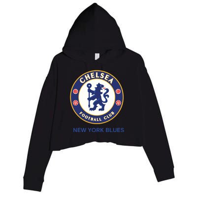 Cool Chelsea Football Club New York Blues Crop Fleece Hoodie